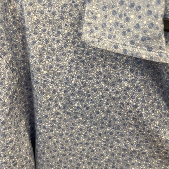 Bugatchi Blue Polo Shirt Casual Business Style - Picture 4 of 5